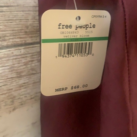 Free People Turn It On Sequin Cami Vetiver Bloom Size L - Picture 6 of 6